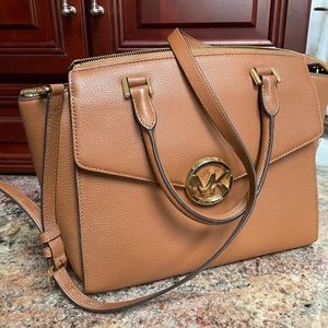Michael Kors MK Hudson Handbag / Satchel NWOT